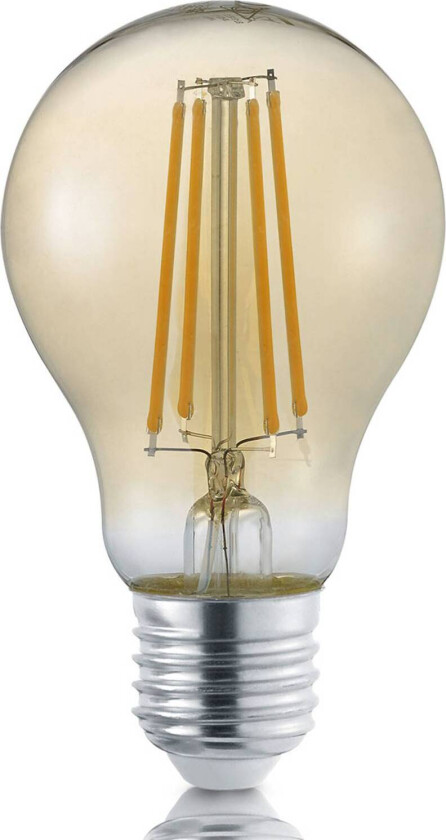 LED-filamentpære E27 8 W gull dimmebryter 2 700 K