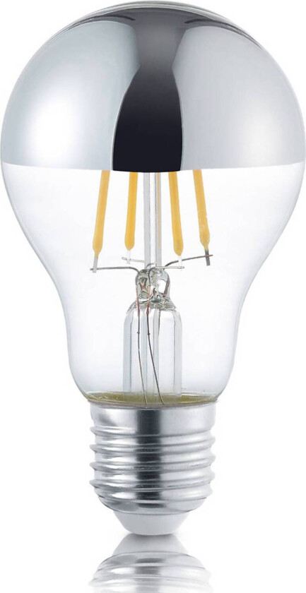 LED-toppforspeilet pære E27 4 W, varmhvit