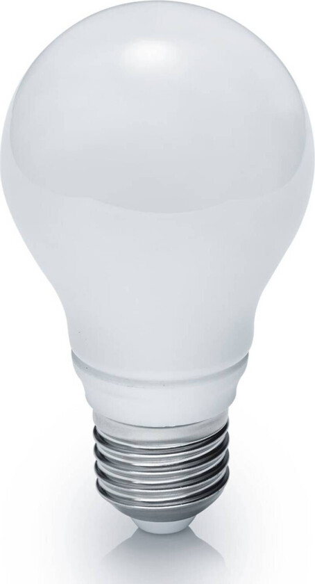 LED-pære E27 10W dimbar, lysfarge varmhvit