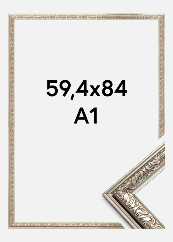 Ramme Nostalgia Sølv 59,4x84 Cm (A1)