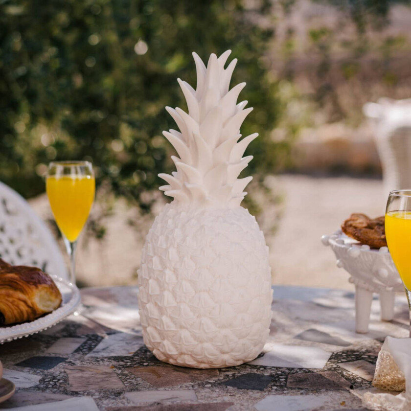 Pinacolada dekolampe hvit RGBW