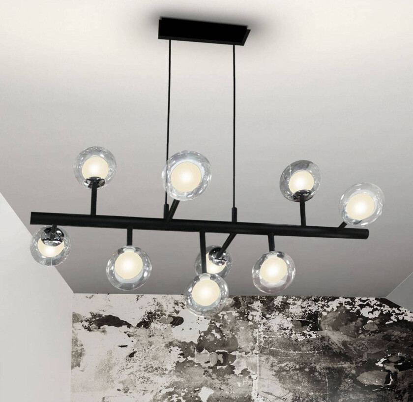 Altais dimbar LED-pendellampe med fjernbetjening