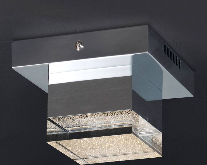 LED-taklampe Prisma, én lampe