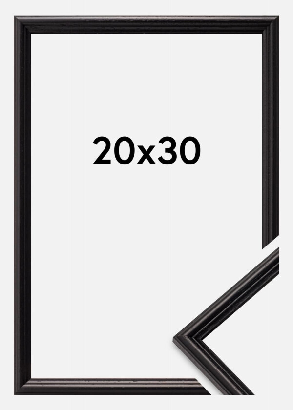 Ramme Horndal Akrylglass Svart 20x30 Cm