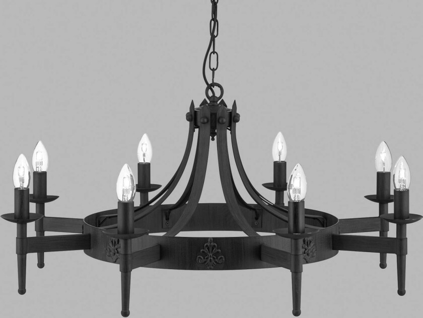 Lysekrone Cartwheel II, 8 lyskilder