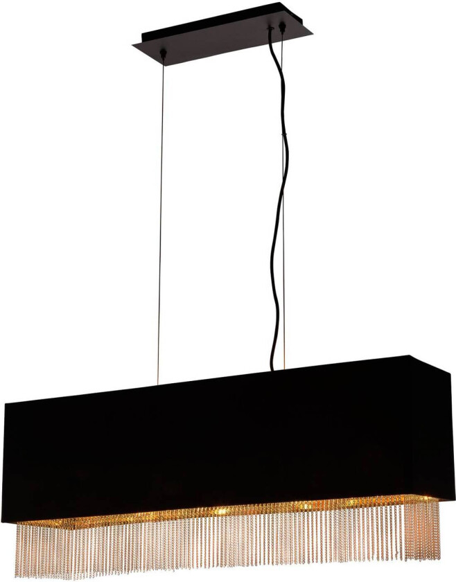 Hengelampe Fringe, avlang