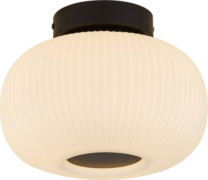 Taklampe Lumina av frostet glass