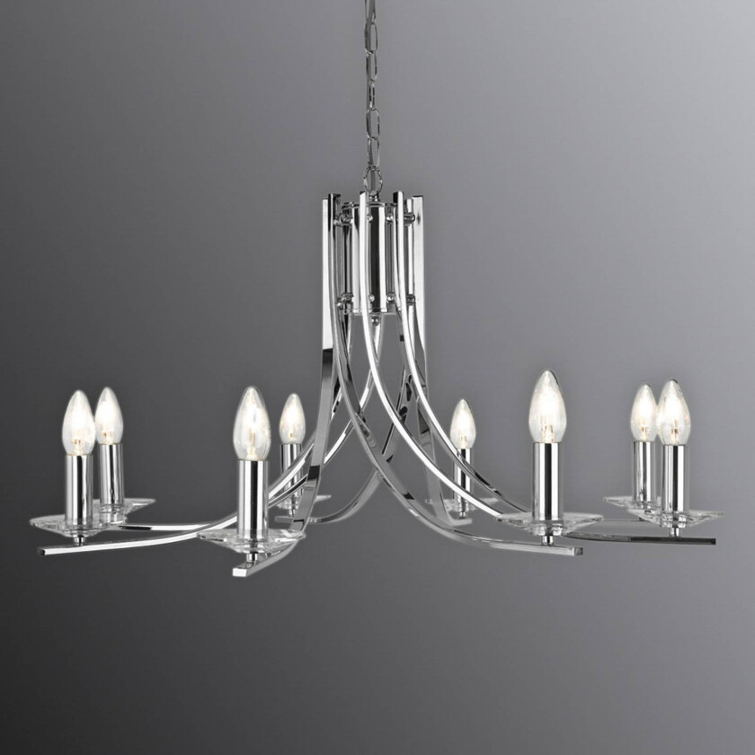 Vakker hengelampe Ascona 8 pkt.