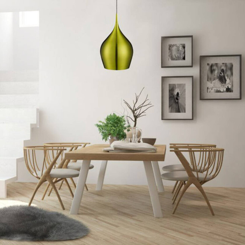 Hengelampe Vibrant i vakkert grønt