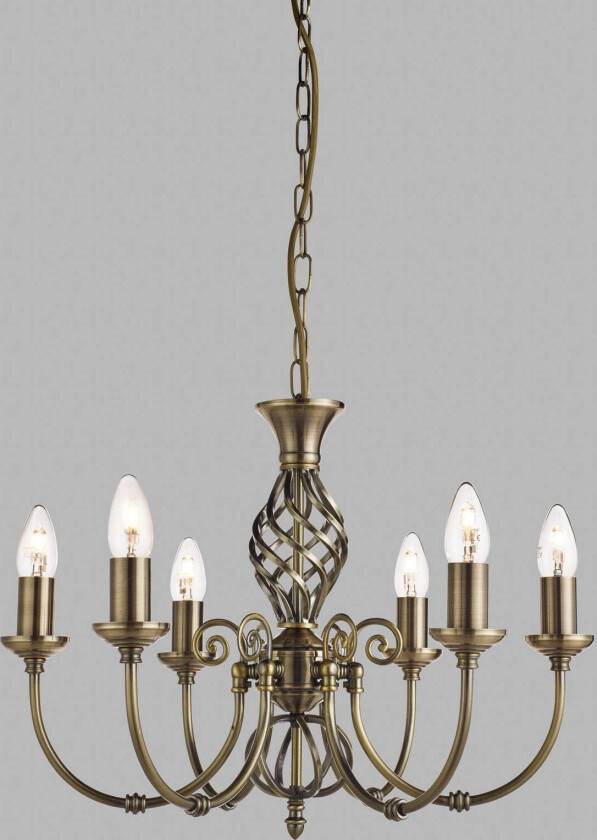 ZANZIBAR imponerende lysekrone, 6-l..