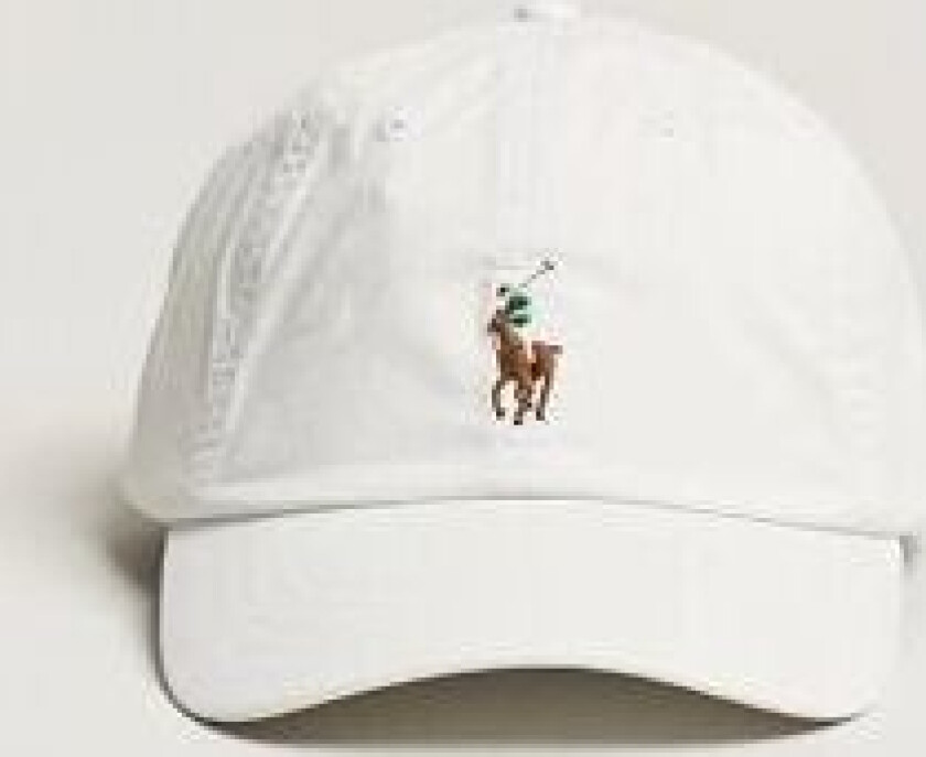 Polo Ralph Lauren Stretch Twill Cap Deckwash White