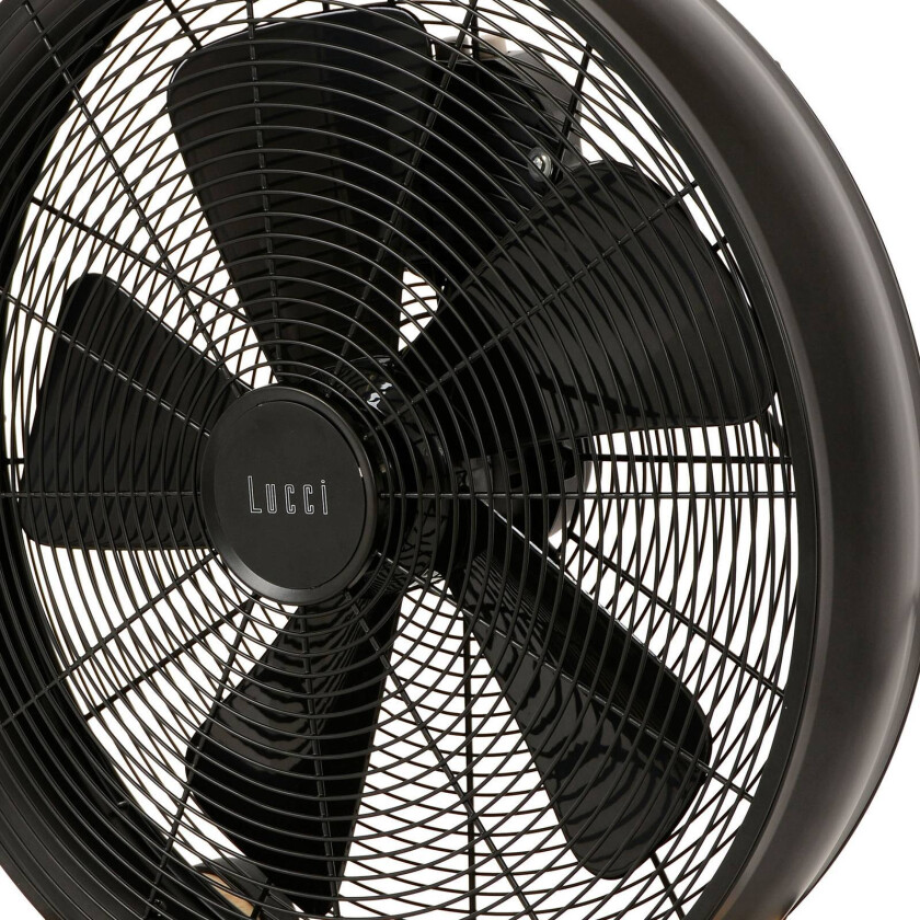 Beacon bordvifte Breeze, svart/aske Ø 41 cm, stillegående