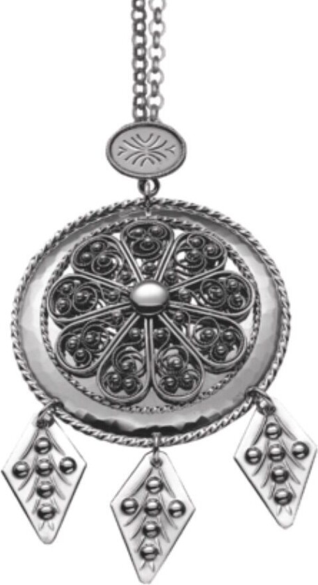 Offerdåse Oppdal i 830 oksidert sølv