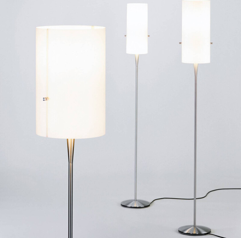 serien.lighting Club S LED-gulvlampe, aluminium