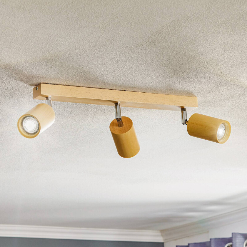 Takspot Cre av tre, 3 lyskilder