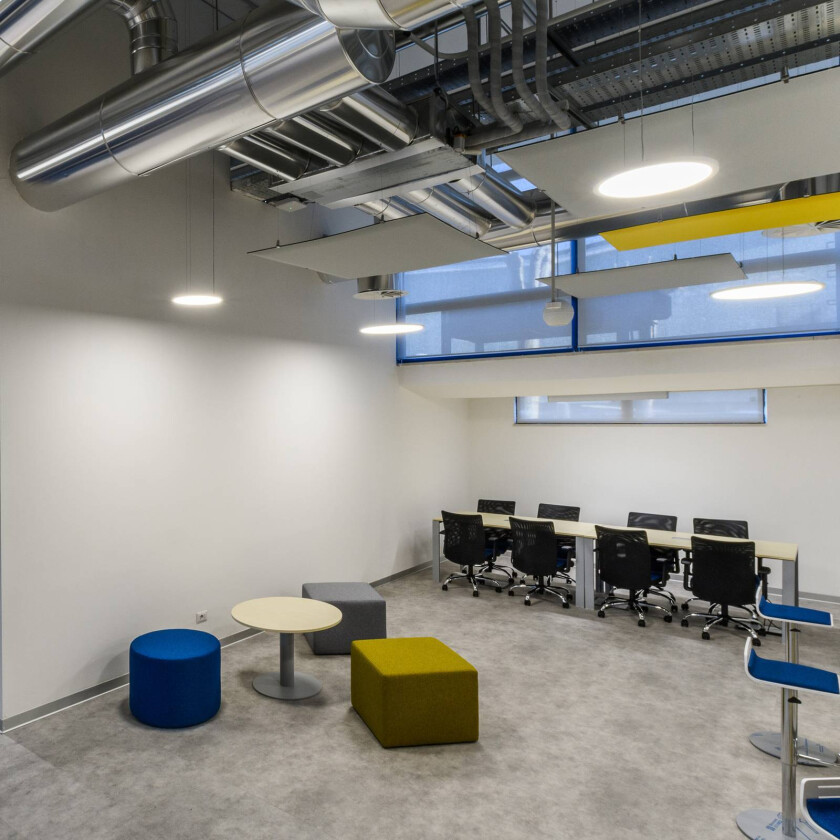 LED-pendellampe FL Round 555 PL MP DALI 840