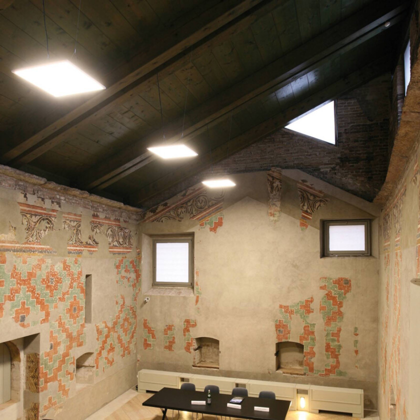 LED-pendellampe FL Square 300 PL OP on/off 830