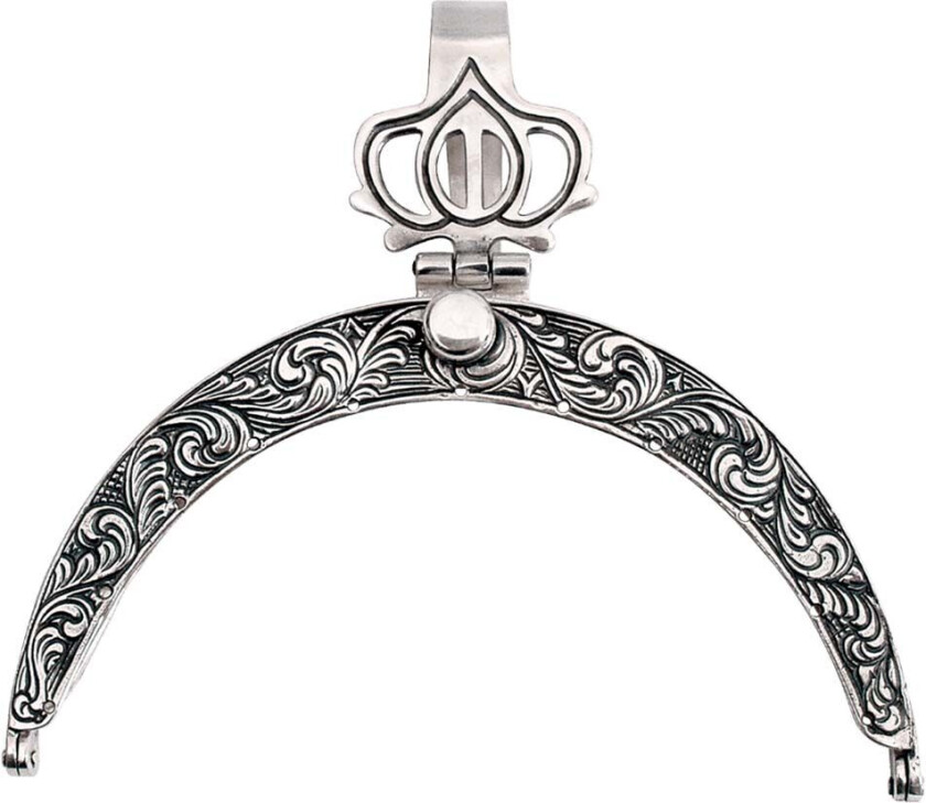 Veskelås Østfold i 830 oksidert sølvplett