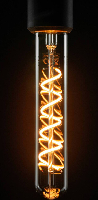 SEGULA LED-pære Tube Curved E27 6,5W 1 900 K