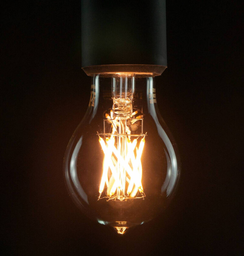 SEGULA LED-pære E27 5W 2 200 K filament klar dim