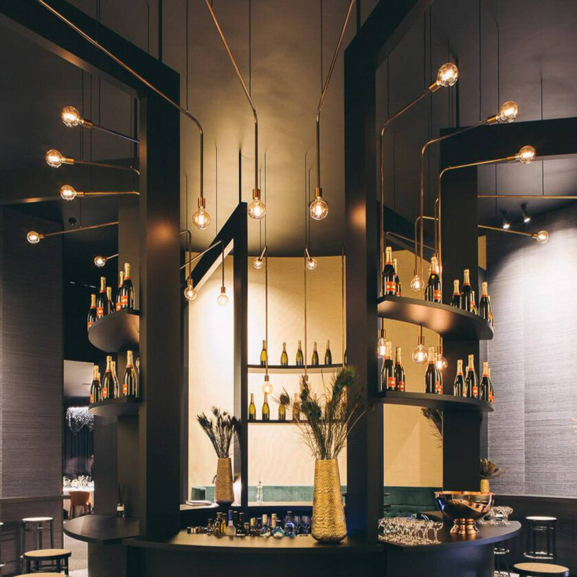 SEGULA LED-pære E27 5W G95 1 900 K dimbar røyk