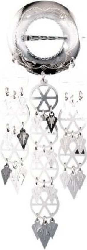 Sølje Trønderbunad i 830 hvitt sølv