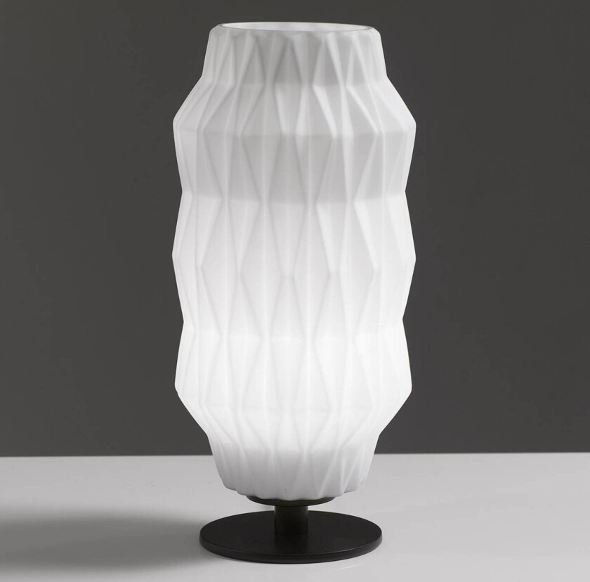 Origami bordlampe, hvit