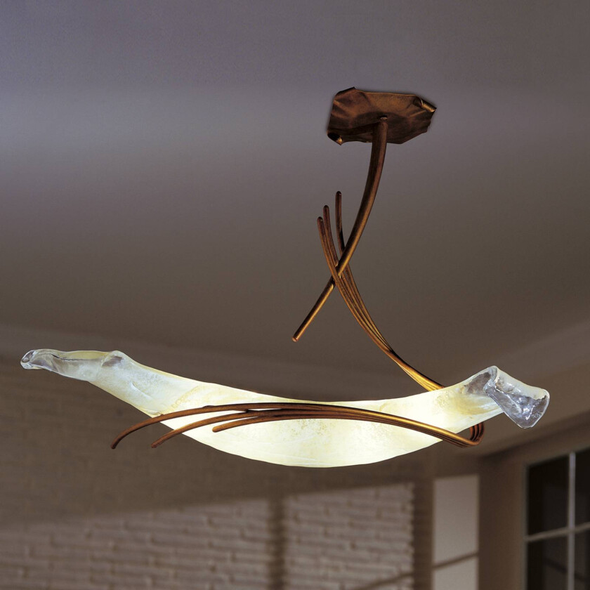 Designer taklampe ROMA 60 antikkbrun