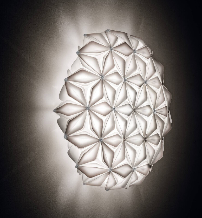 La Vie L taklampe, bredde 71 cm, hvit