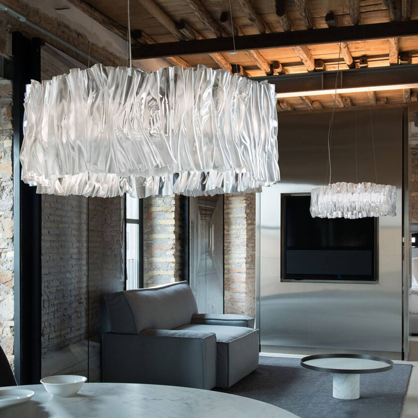 Accordéon LED-hengelampe hvit 3 000 K