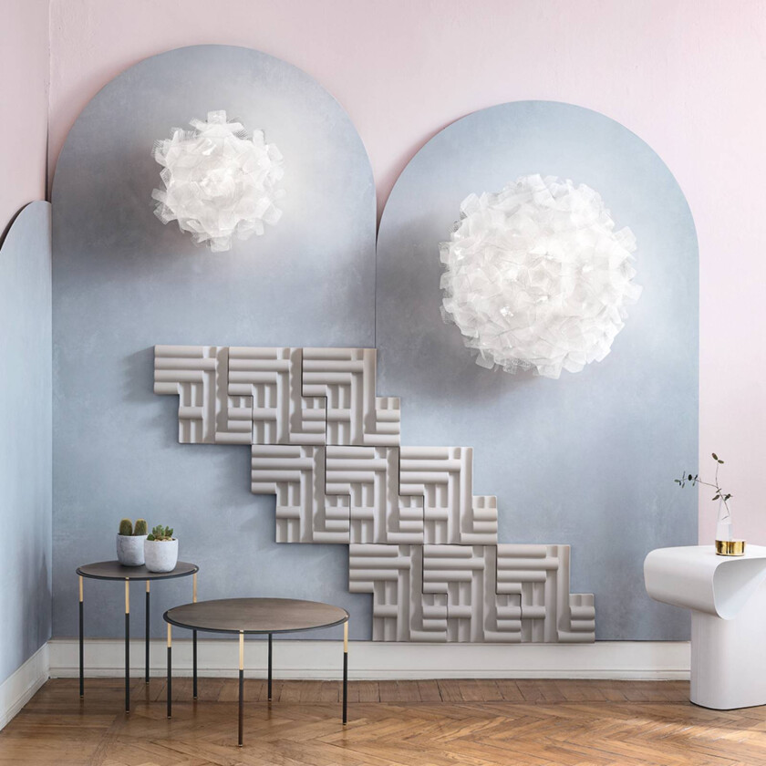 Clizia Pixel vegglampe Ø 32 cm