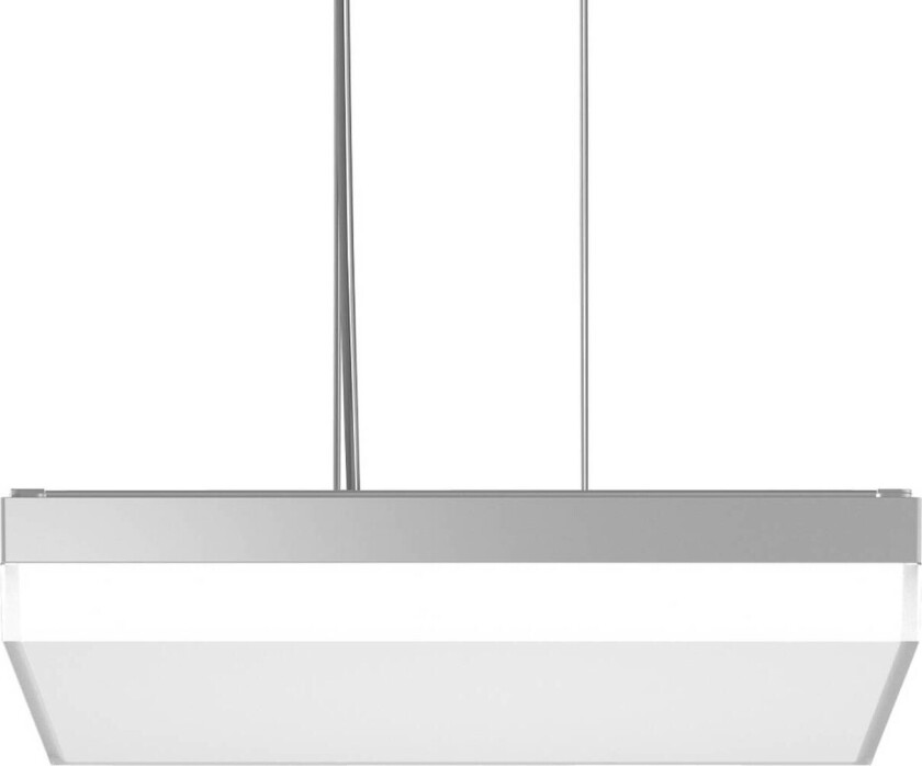 RZB Flat Slim+ P DALI 43x43cm 41W sølv/blank