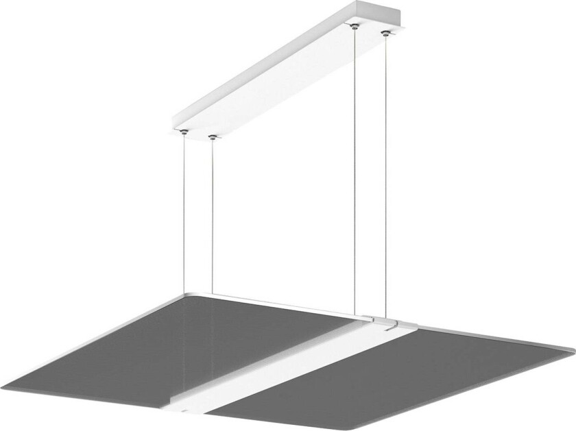 RZB Twindot S Square LED-hengelampe DALI 64cm 830