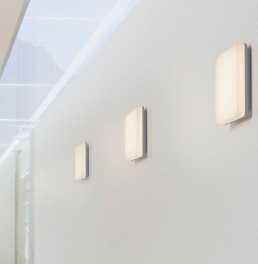 RZB HB 506 LED-taklampe CCT Switch, 26x26cm, 18W