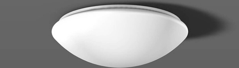 RZB Flat Polymero taklampe on/off 14W 30cm 840