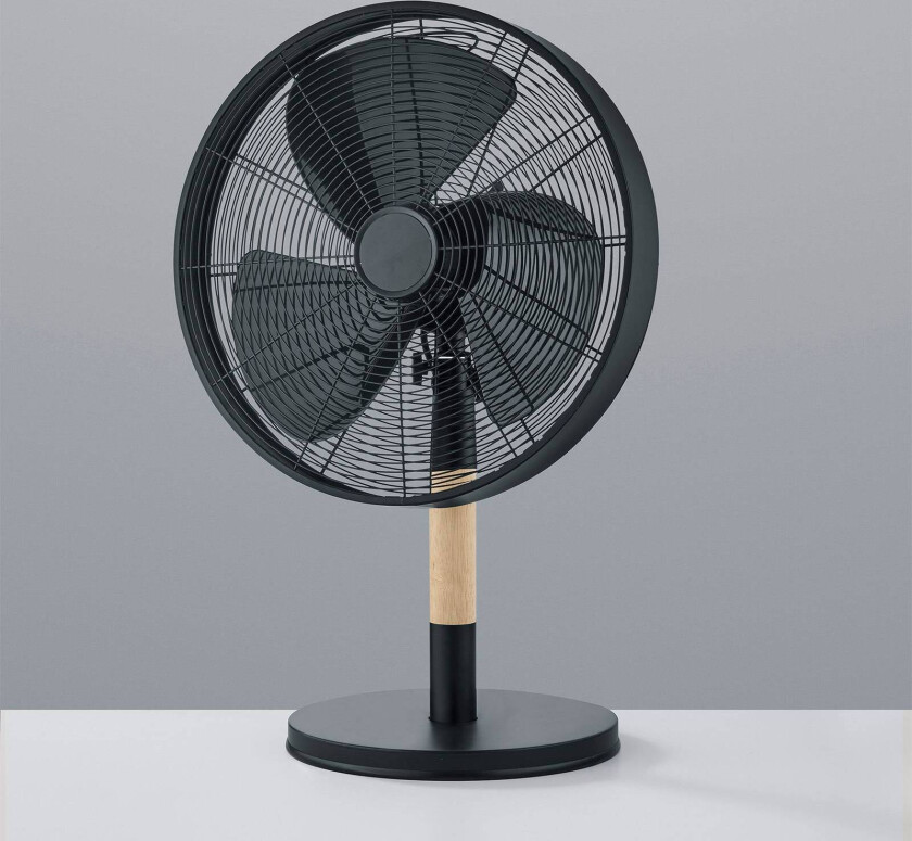 Bordvifte Viking, svart med treelement