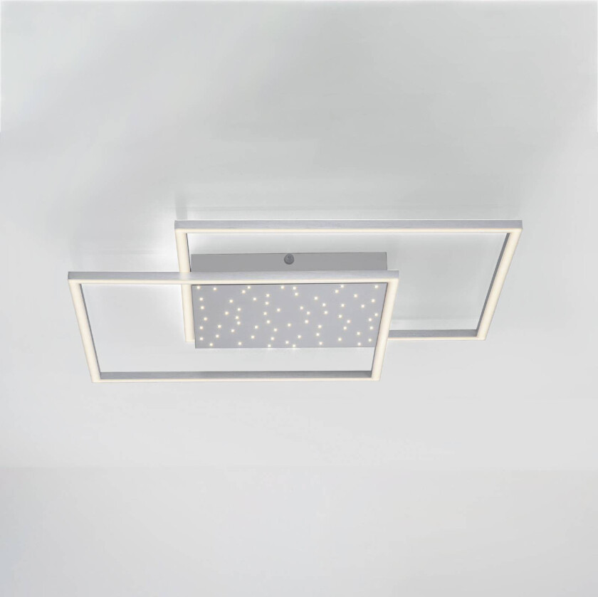 Paul Neuhaus Yuki LED-taklampe, kantet form