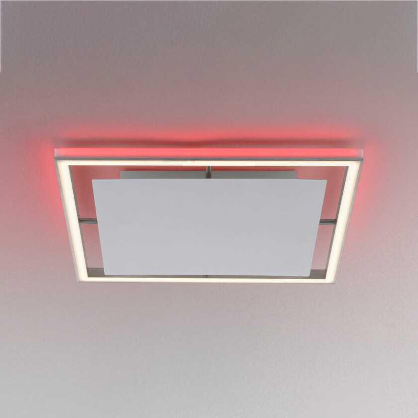 Paul Neuhaus Helix LED-taklampe kvadrat 50 cm