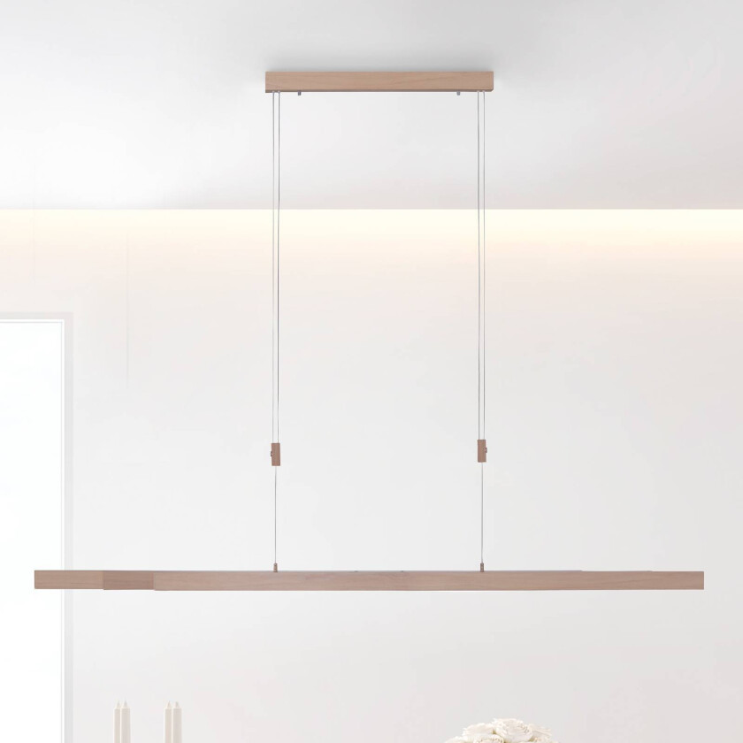 LED-hengelampe Adriana, CCT, tredekorasjon