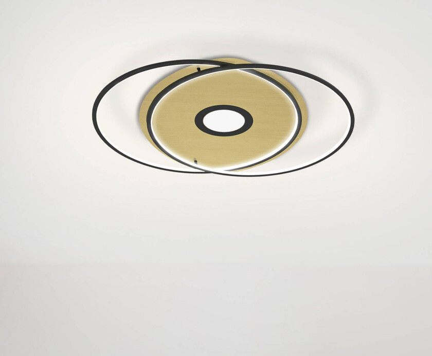 Paul Neuhaus Q-AMIRA LED-taklampe oval, svart
