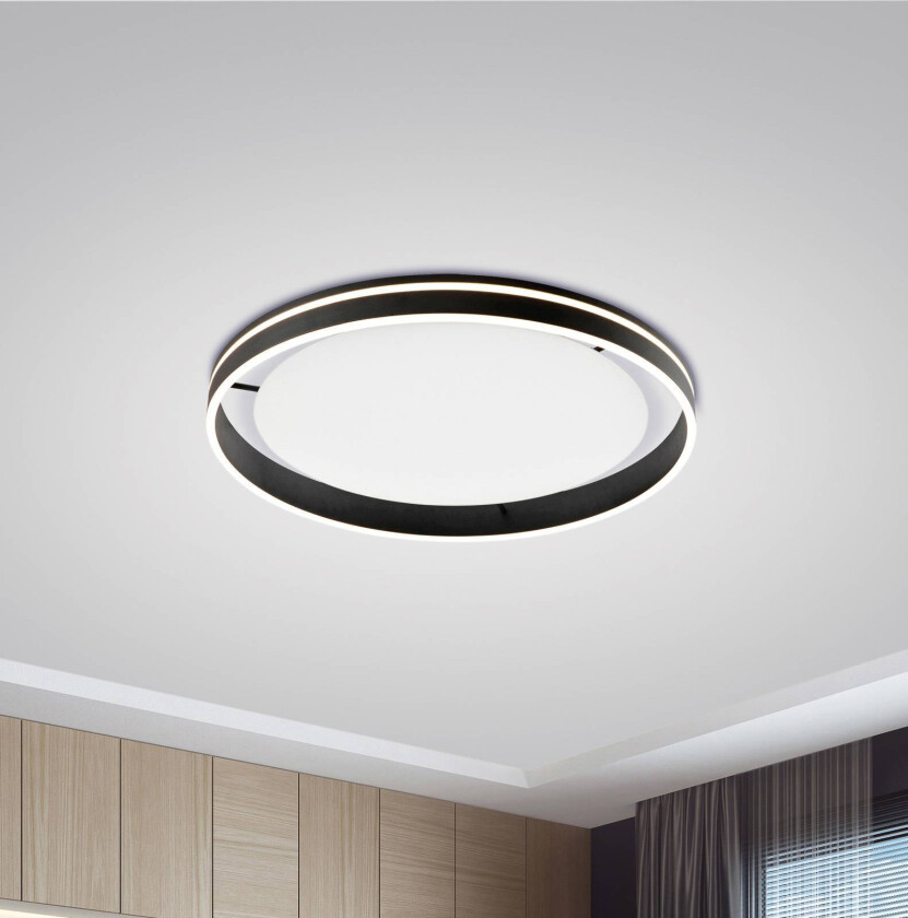 Paul Neuhaus Q-VITO LED-taklampe 79 cm antrasitt