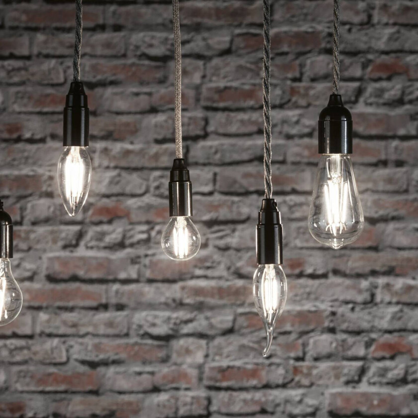 LED-mignonpære E14 4,8W 4 000 K matt 2stk