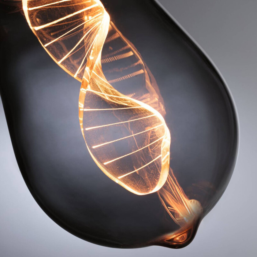 LED-pære E27 3,5W Helix 1800K ST64 smoke