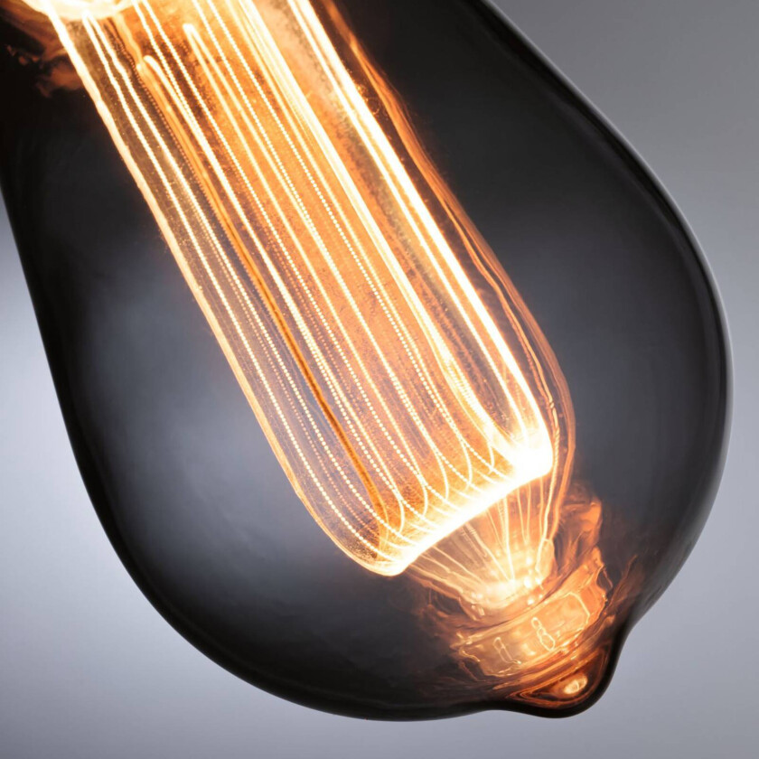 LED-pære E27 3,5W Arc 1800K ST64 smoke