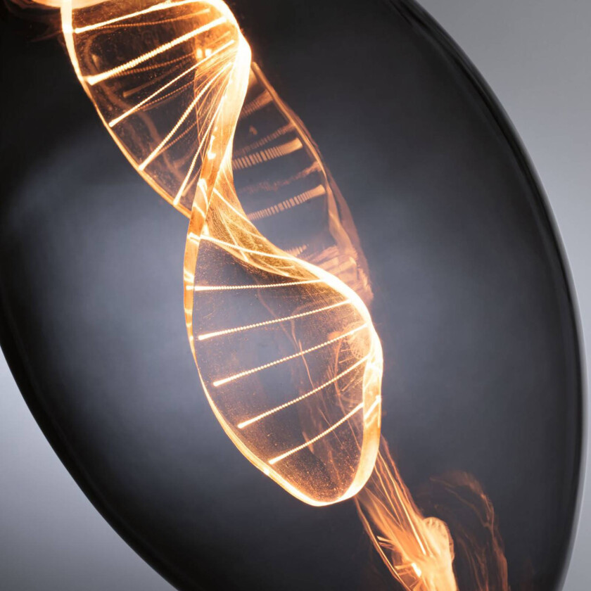 LED-pære E27 3,5 W Helix 1 800K smoke