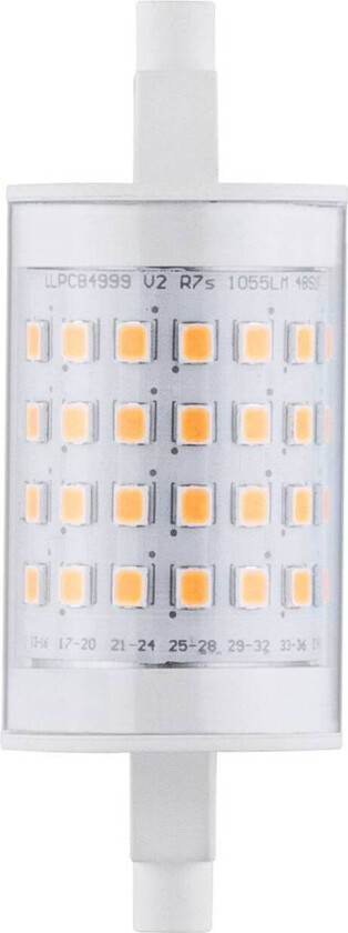 LED-pære R7s 9W 78 mm 2 700 K 1 055 lm