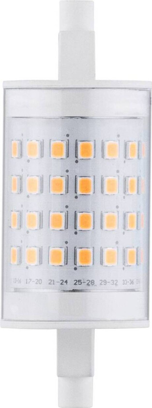 LED-pære R7s 78 mm, 9 W, 1055 lm dimbar