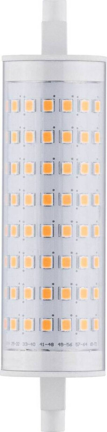 LED-pære R7s 13W varmhvit 1521lm dimbar
