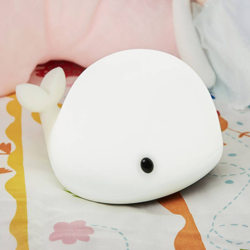 GoodNight Whale nattlampe, fargevekslende