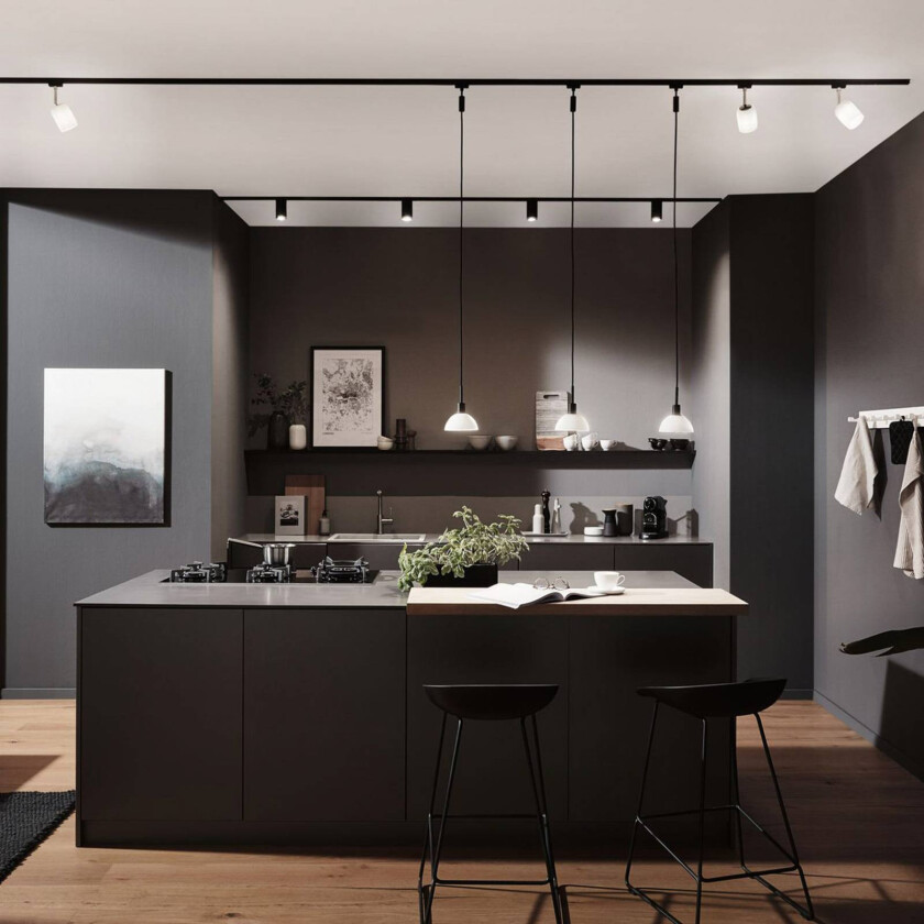 URail Pendel Sarrasani, svart/opal